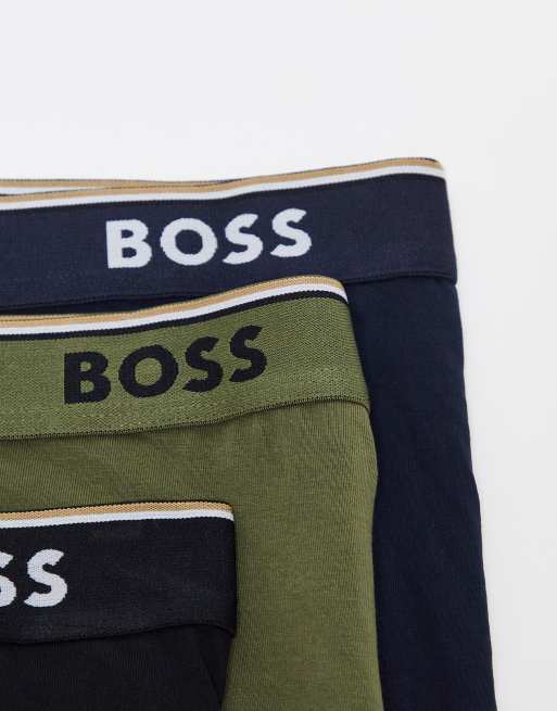 Pack de 3 calzoncillos bóxer de varios colores de BOSS Bodywear, 4 de 4