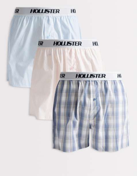 Pack de 3 calzoncillos bóxer de varios colores estampados de Hollister - view 1