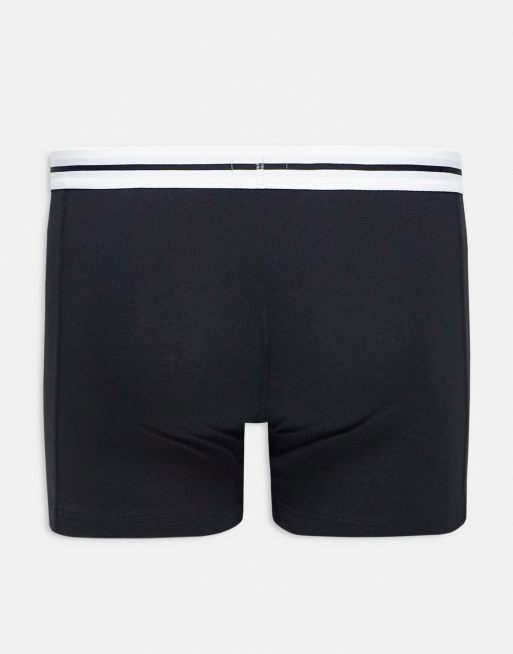 Pack de 3 calzoncillos bóxer en negro de BOSS Bodywear, 2 de 4