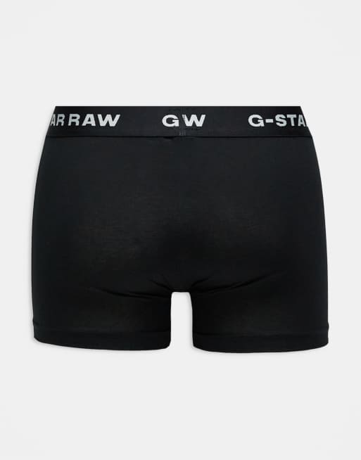 Pack de 3 calzoncillos bóxer negros de G-Star, 3 de 3