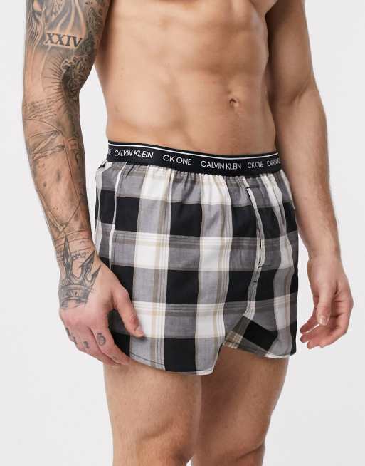 Pack de 3 calzoncillos de algodón de corte slim CK One de Calvin Klein, 4 de 4