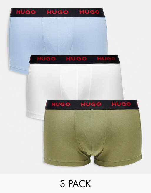 Pack de 3 calzoncillos de varios colores de HUGO Bodywear