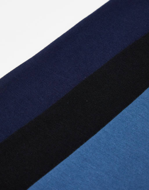 Pack de 3 calzoncillos de varios tonos de azul con logo en la cinturilla de Jack & Jones, 4 de 4