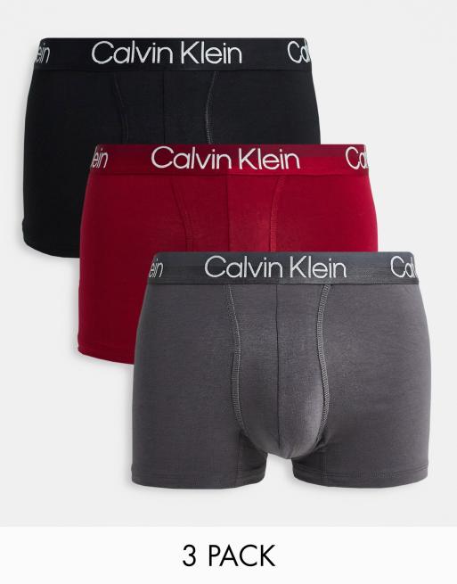 Pack de 3 calzoncillos Modern Structure de Calvin Klein