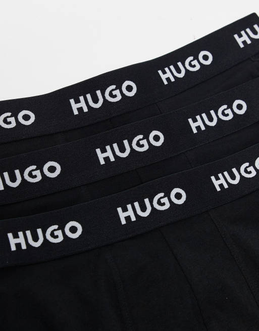 Pack de 3 calzoncillos negros Bodywear de HUGO, 3 de 3