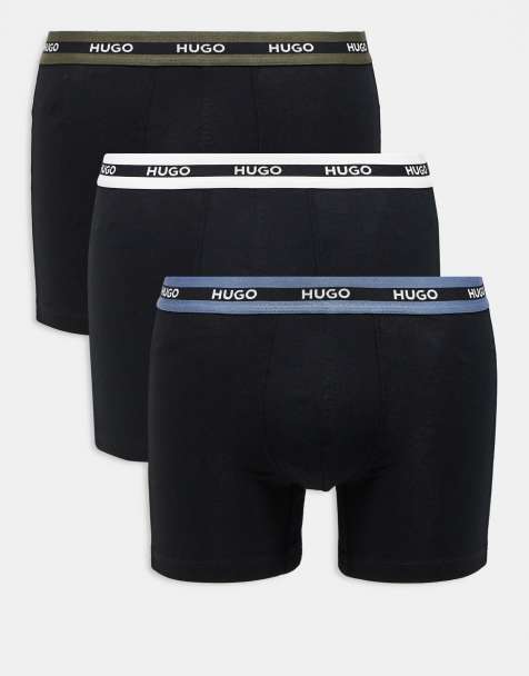 Pack de 3 calzoncillos negros de HUGO Bodywear - view 1