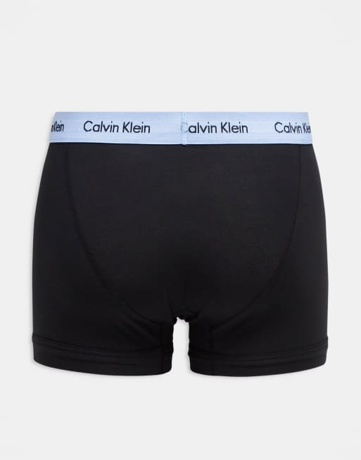 Pack de 3 calzoncillos negros exclusivos en ASOS de Calvin Klein, 3 de 4