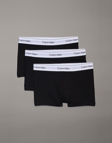 Pack de 3 calzoncillos negros Icon Cotton Stretch de Calvin Klein - view 1