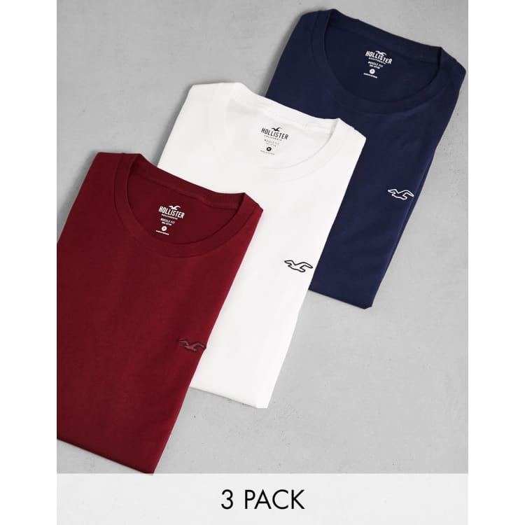 Pack camisetas hollister shop