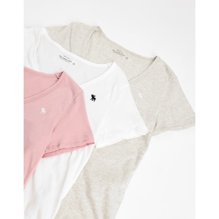 Abercrombie camisetas mujer sale