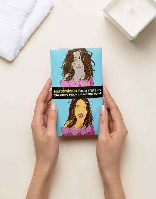 Pack de 3 mascarillas faciales de Anatomicals, 2 de 4