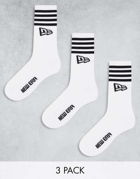 Pack de 3 pares de calcetines blancos de New Era - view 1
