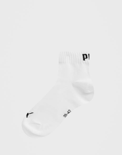 Calcetines Cortos Puma - Blancos - Calcetines Unisex