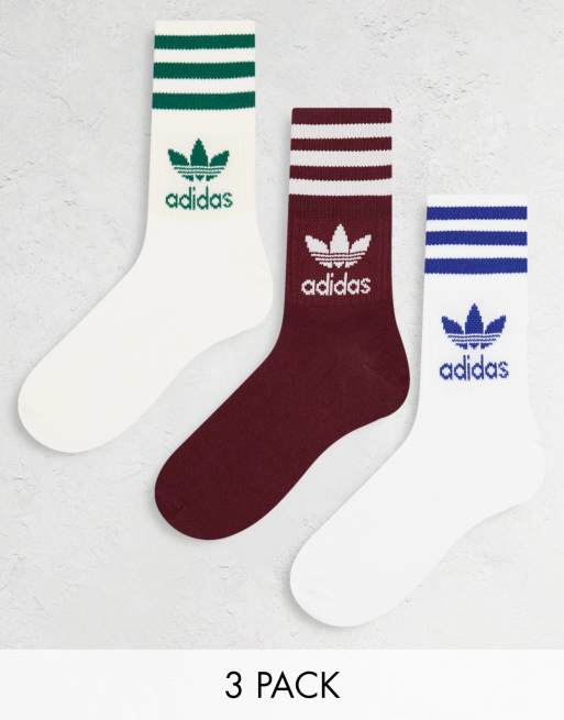 Pack de 3 pares de calcetines de media ca a de colores neutros de