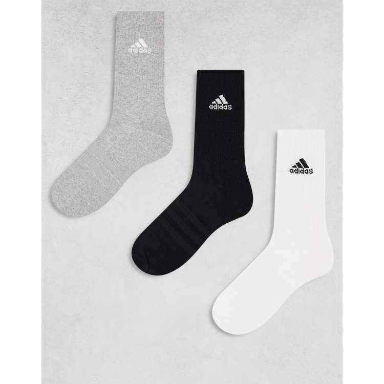 Pack de 3 pares de calcetines de varios colores de adidas