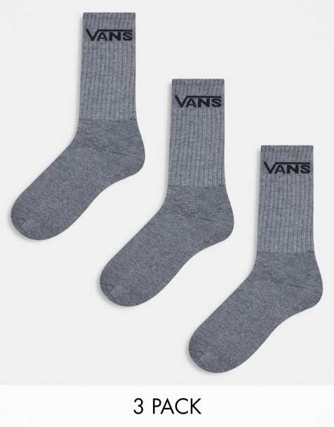 Pack de 3 pares de calcetines deportivos clásicos grises de Vans - view 1