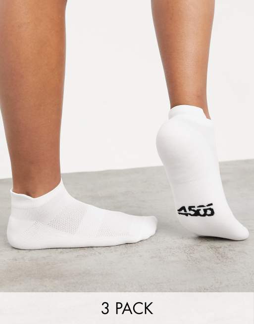 Pack de 3 pares de calcetines deportivos con acabado antibacteriano de ASOS 4505