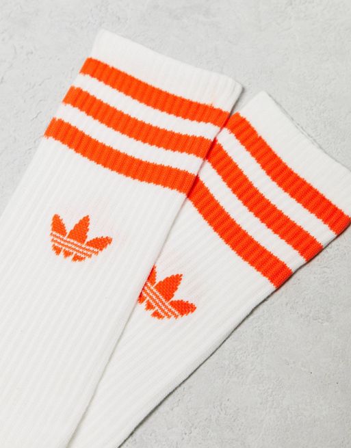Adidas Crew Socks Running Hombre Mujer 3-Stripes 3 Par Negro Entrenamiento  Gimnasio (EU