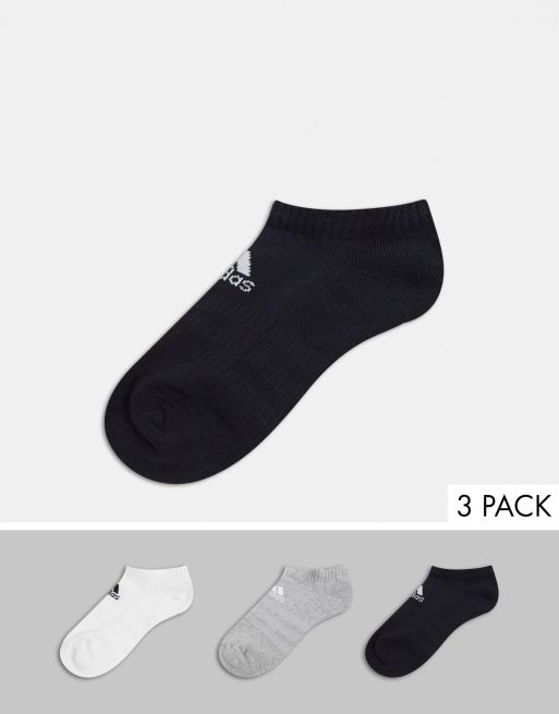 Pack de 3 pares de calcetines deportivos de varios colores de adidas Training