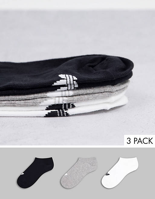Verter atributo Marco de referencia Pack de 3 pares de calcetines deportivos multicolor de adidas Originals |  ASOS