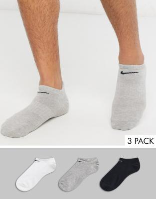 Pack de 3 pares de calcetines deportivos multicolor de Nike Training