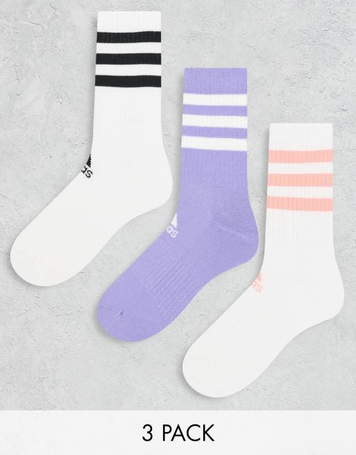 Pack de pares de calcetines deportivos multicolores a rayas de