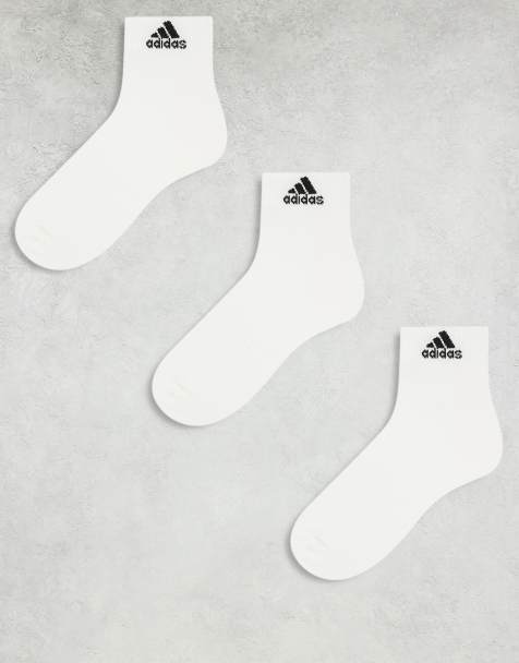 Pack de 3 pares de calcetines en blanco de adidas Training - view 1
