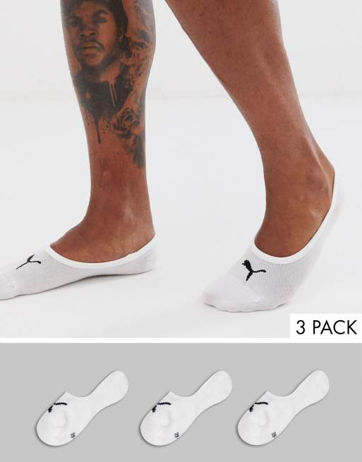 CALCETIN PUMA BLANCO INVISIBLE 3 PARES