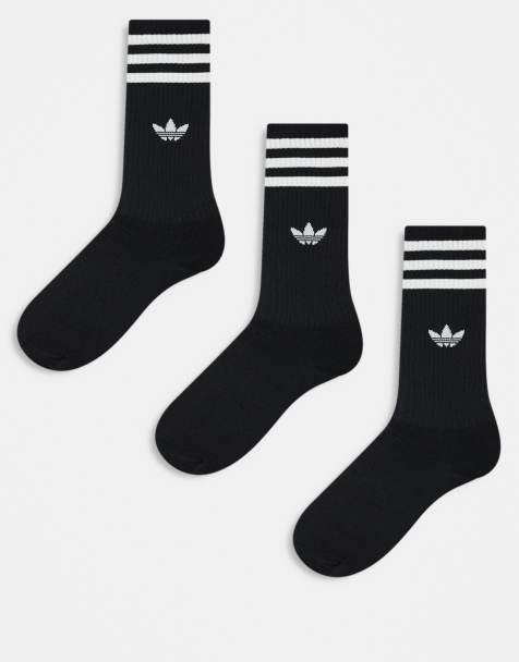 Pack de 3 pares de calcetines negros de adidas Originals  - view 1