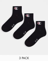 Pack de 5 pares de calcetines tobilleros negros con planta de tejido de  rizo de ASOS DESIGN