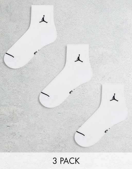 Calcetines Jordan Everyday (3 pares) blancos