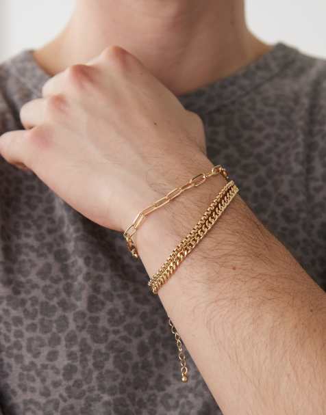 Pack de 3 pulseras de cadena de Faded Future - view 1