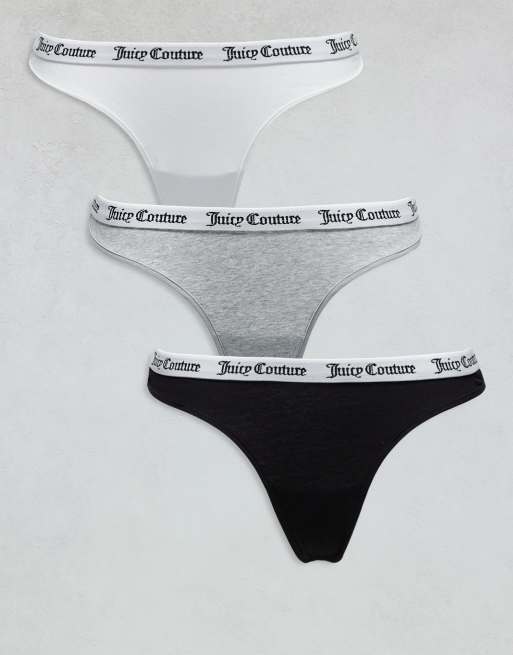 Pack de 3 tangas de varios colores de Juicy Couture