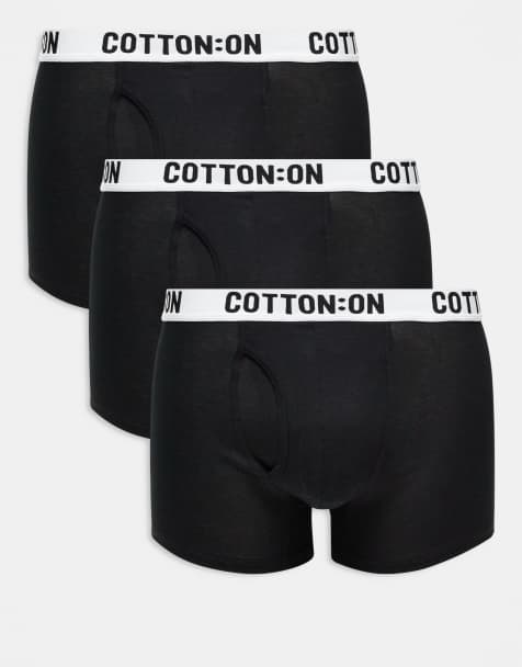 Pack de 3 bóxers negros de Cotton On - view 1