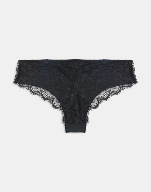 Pack De 3 Tangas De Encaje Para Mujer - Color Azul Claro Primark