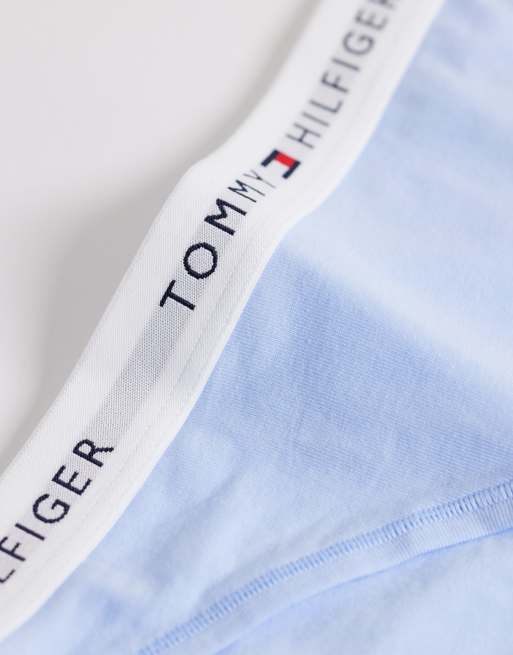 Pack de 3 braguitas de bikini de color azul marino, rosa y azul Essential Cotton de Tommy Hilfiger, 3 de 3