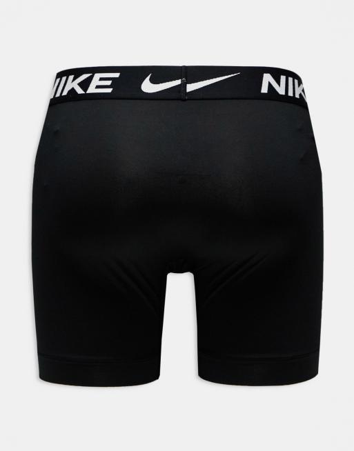 Pack de 3 calzoncillos de color azul, rojo y negro básicos de microfibra Dri-FIT de Nike, 2 de 4
