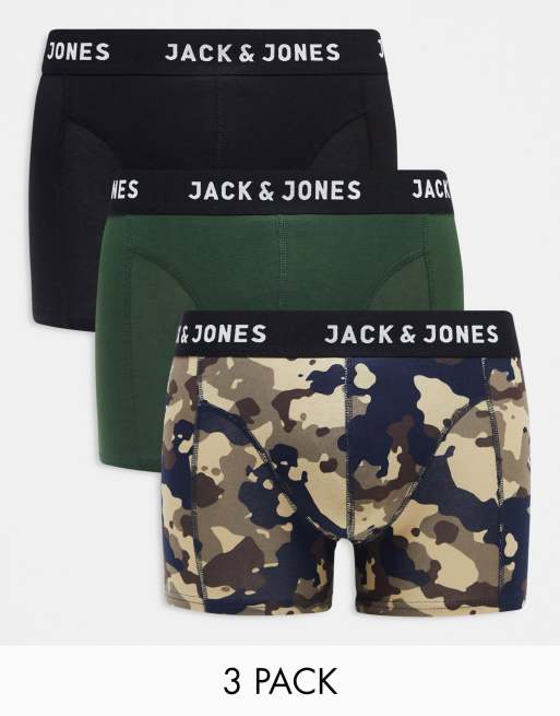 JACK&JONES Pack Calzoncillos Hombre Jack&Jones