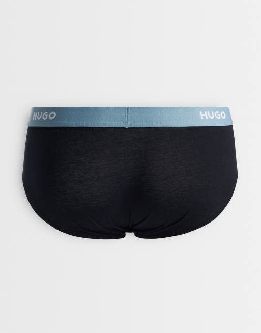 Pack de 3 calzoncillos de varios colores de talle bajo de Hugo Red  , 3 de 3