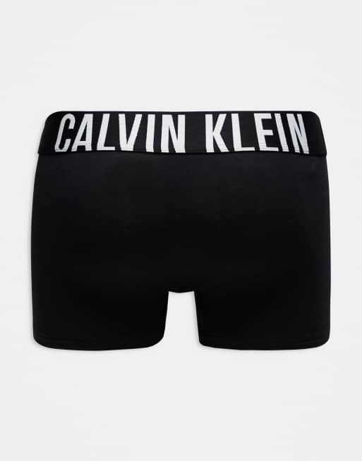 Pack de 3 calzoncillos negros elásticos de algodón Intense Power de Calvin Klein, 5 de 5