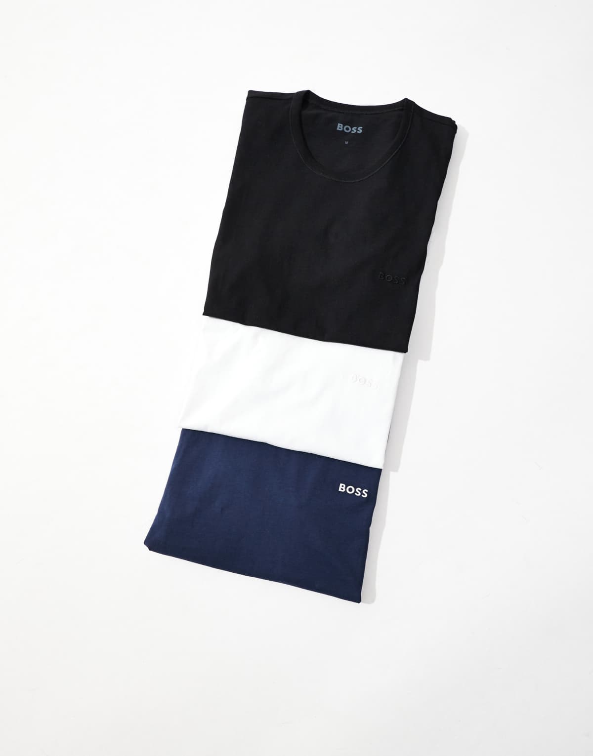 BOSS Bodywear Pack de 3 camisetas de varios colores de