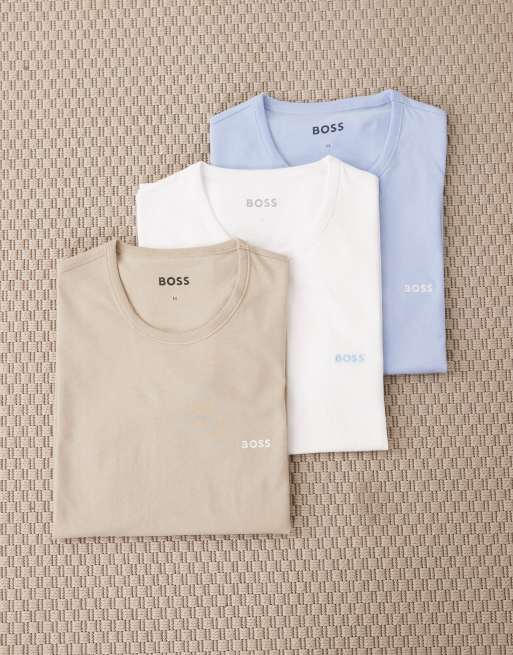Pack de 3 camisetas de varios colores de BOSS Bodywear