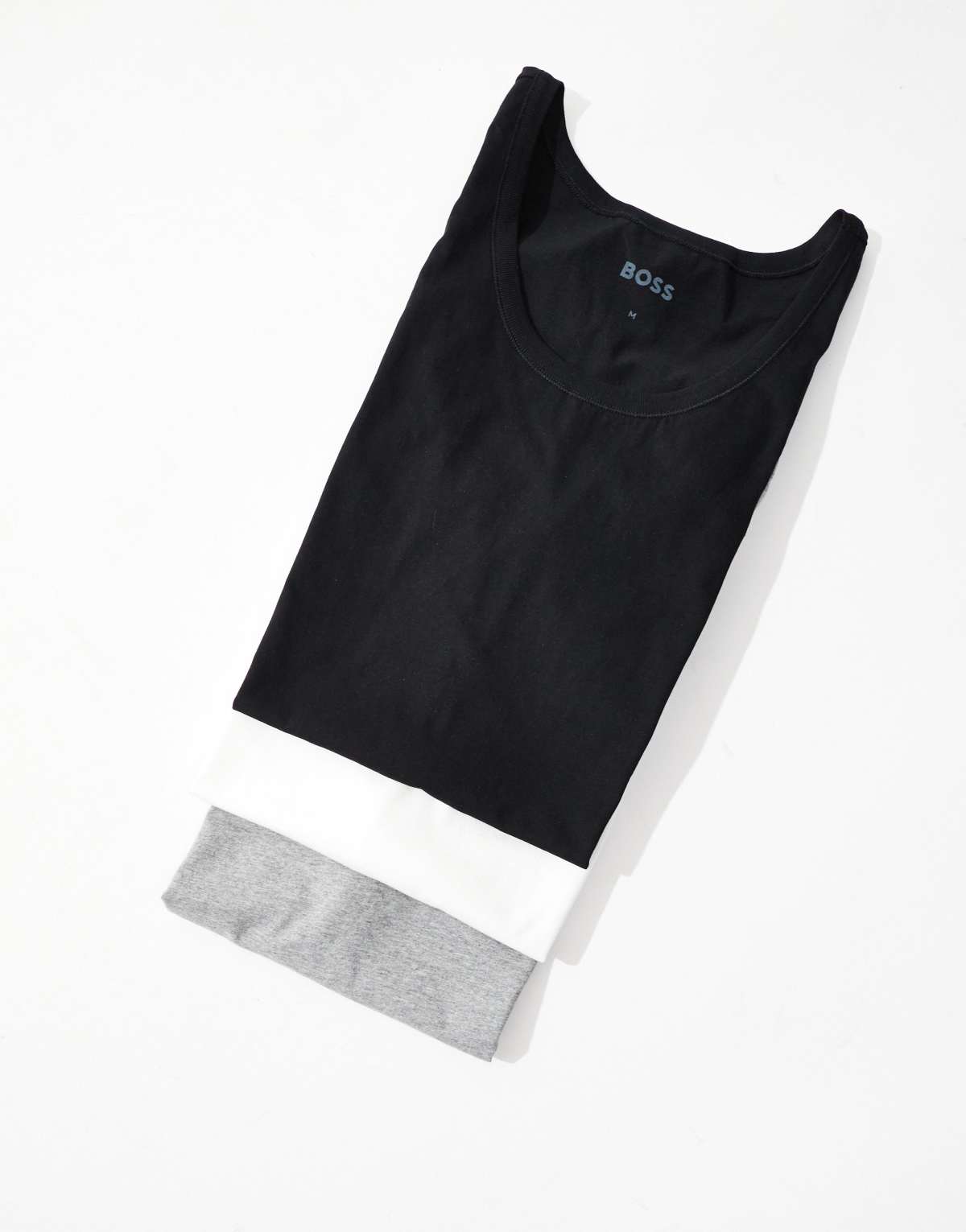 BOSS Bodywear Pack de 3 camisetas de varios colores de tirantes de