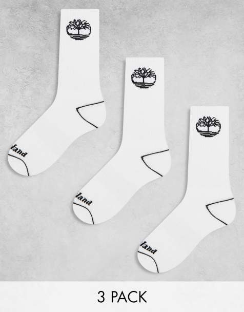 Pack de 3 pares de calcetines blancos Bowden de Timberland - view 1