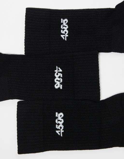 Pack de 3 pares de calcetines deportivos negros antibacterianos de caña alta Icon de 4505 , 4 de 4