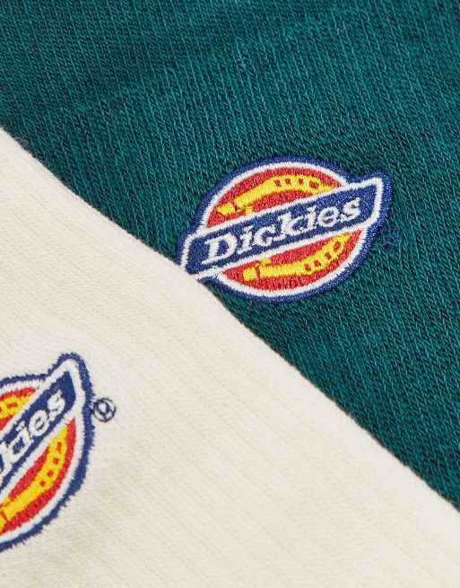 Pack de 3 pares de calcetines en tonos beis variados de caña alta Valley Grove de Dickies, 2 de 3