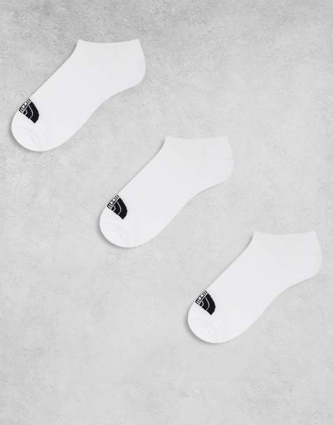 Pack de 3 pares de calcetines invisibles blancos para zapatillas de deporte de The North Face - view 1