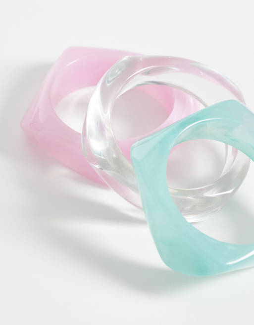Pack de 3 pulseras de varios colores de Cotton On, 3 de 3