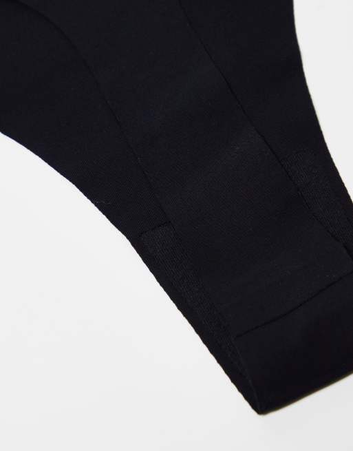 Pack de 3 tangas negros sin costuras de PUMA, 3 de 4