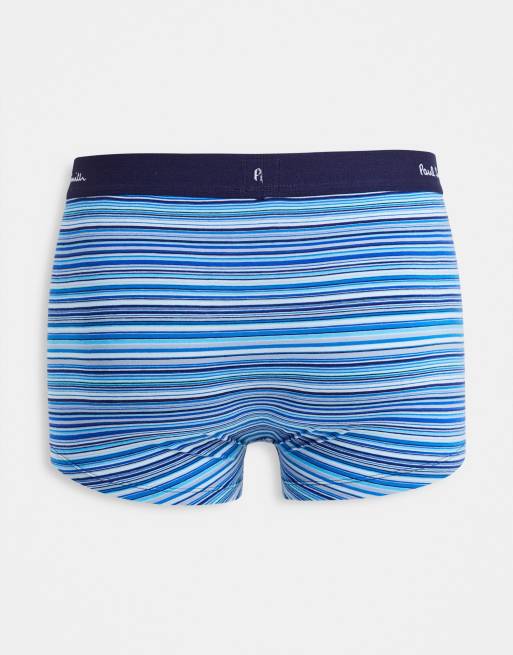 Pack de 5 calzoncillos de color azul marino, negro y a rayas clásicas de Paul Smith, 2 de 4